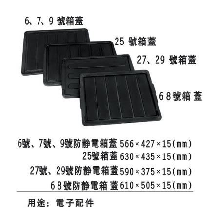 防靜（jìng）電周轉箱箱蓋