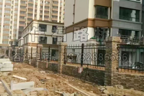 衡水棗強麗（lì）景（jǐng）藍灣小區圍（wéi）牆護欄（lán）